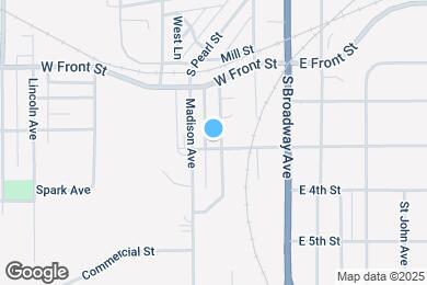 Map image of the property - 828 Jefferson Ave