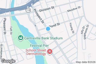 Map image of the property - 163 Prospect St