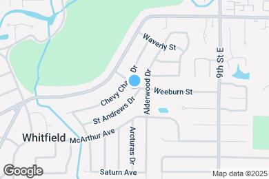 Map image of the property - 627 St Andrews Dr