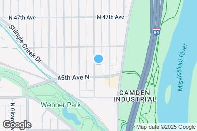 Map image of the property - 4522 Aldrich Ave N