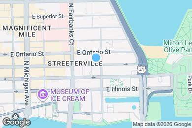 Map image of the property - 341 E Ohio St