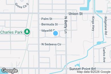 Map image of the property - 1262 Woodlawn Ter