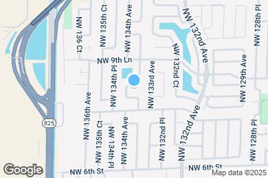 Map image of the property - 13356 NW 8th Ln