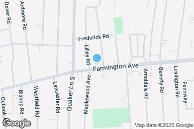 Map image of the property - 784 Farmington Ave
