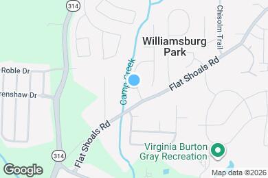 Map image of the property - 1609 Blossom Dr
