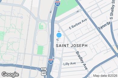 Map image of the property - 2107 Fort St