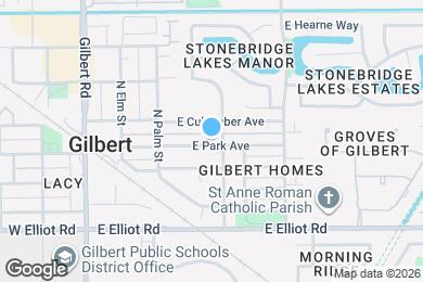 Map image of the property - 250 E Park Ave