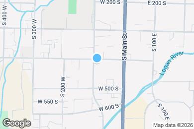 Map image of the property - 414 S 100 W