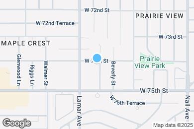 Map image of the property - 6115 W 74th St
