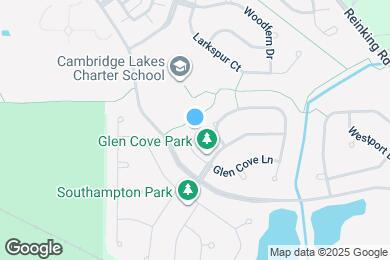 Map image of the property - 818 Glen Cove Ln