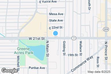 Map image of the property - 104 E 21st St