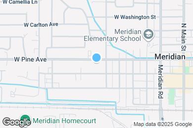 Map image of the property - 425 W Pine Ave