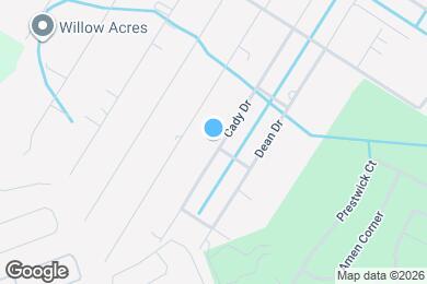 Map image of the property - 210 Cady Dr