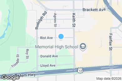 Map image of the property - 1815 Rist Ave