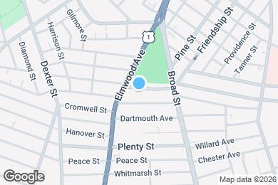 Map image of the property - 58 W Friendship St