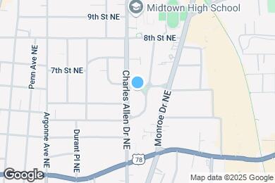 Map image of the property - 453 Greenwood Ave NE