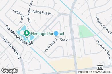 Map image of the property - 2902 Early Turn Dr