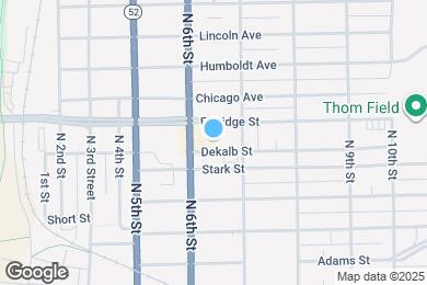 Map image of the property - 616 Dekalb St