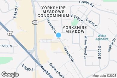 Map image of the property - Wasatch View Apartments