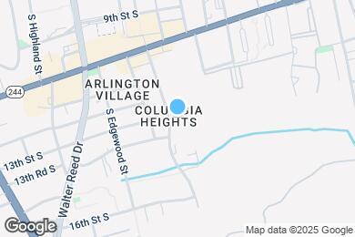 Map image of the property - 1201 S Barton St