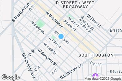 Map image of the property - 292 E St