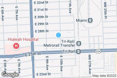 Map image of the property - 984 E 27th St