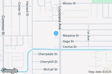 Map image of the property - 1001 McDonald Dr