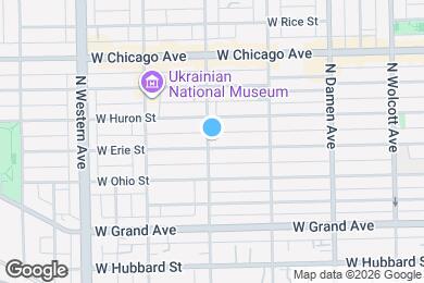 Map image of the property - 2158 W Erie St