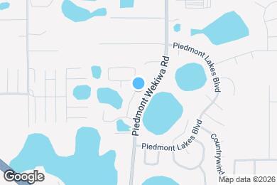 Map image of the property - 1061 Piedmont Oaks Dr