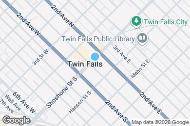 Map image of the property - 112 Shoshone St E