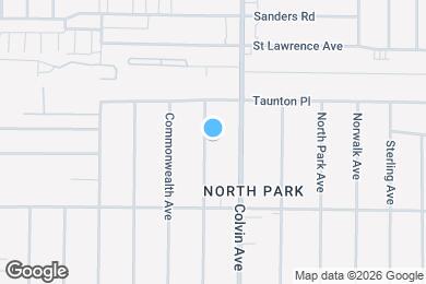 Map image of the property - 303 Crestwood Ave