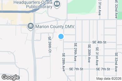 Map image of the property - 322 SE 28th Ave