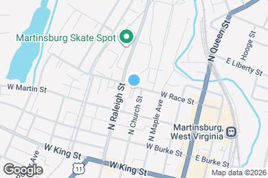 Map image of the property - 407 W Race St