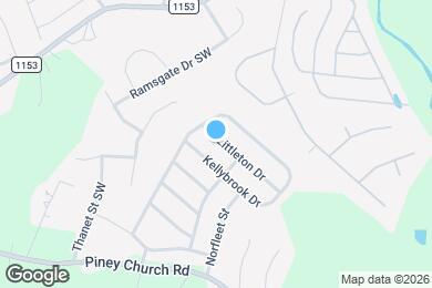 Map image of the property - 822 Littleton Dr