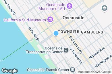 Map image of the property - 301 Mission Ave