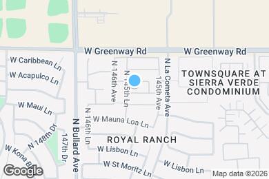Map image of the property - 14576 W Maui Ln