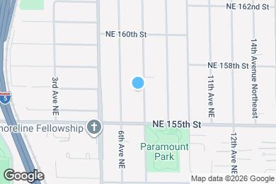 Map image of the property - 15545 8th Ave NE