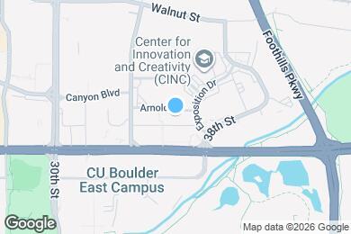 Map image of the property - 3701 Arapahoe Ave