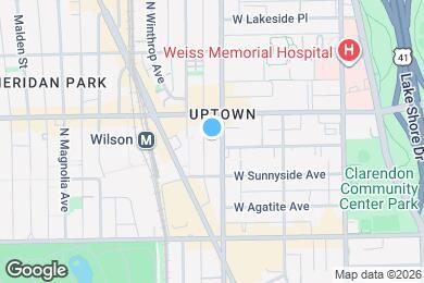 Map image of the property - 4536 N Sheridan Rd