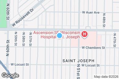 Map image of the property - 3037 N 53rd St