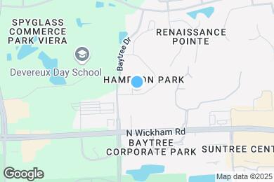 Map image of the property - 1390 Hampton Park Ln