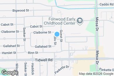 Map image of the property - 9702 Hillis St