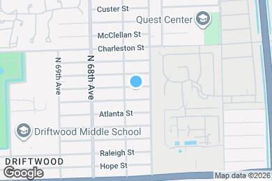 Map image of the property - 6640 Douglas St