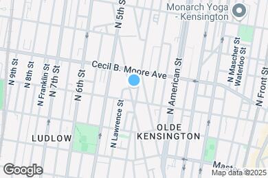 Map image of the property - 1613 Germantown Ave