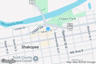 Map image of the property - 101 Lewis St S