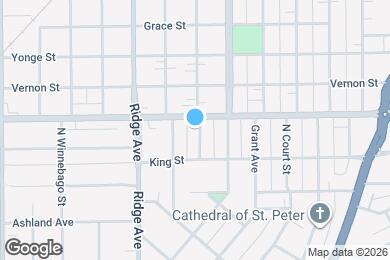 Map image of the property - 1328 Evelyn St