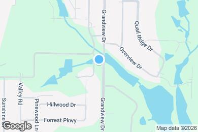 Map image of the property - 1315 Grandview Dr