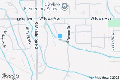 Map image of the property - 2370 W Herron Ridge Dr