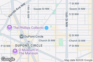 Map image of the property - 1758 Corcoran St NW