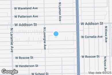 Map image of the property - 4916 W Cornelia Ave